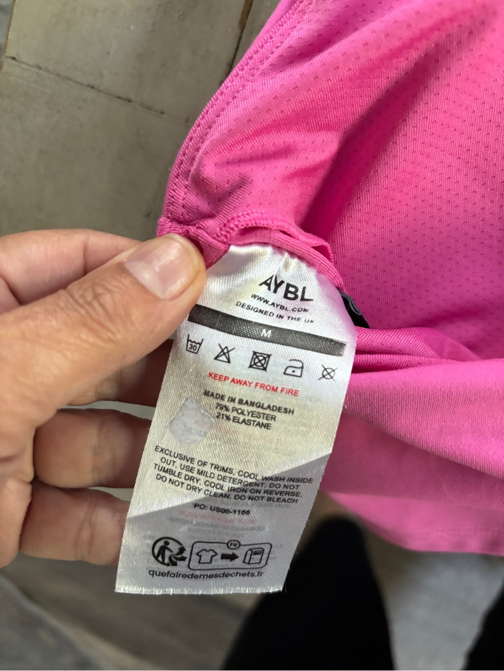 AYBL Pink Leggings and Sports Bra Set - Picture 8 of 14